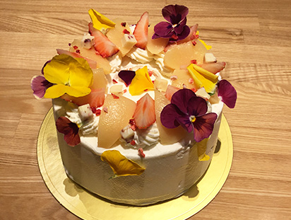 カラフルシフォンケーキ
