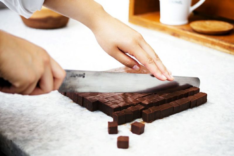 生チョコレート製造工程２
